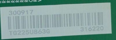 T-CON PARA TV HISENSE·ROKU / NUMERO DE PARTE 300917 / RSAG7.820.11133/ROH / 316220 / H41802PNJ52A2 / PANEL HD500Y1U51/T0L2/MX\GM\CKD3A\ROH / DISPLAY T500QVN03.7 / MODELO 50R6E4 50A53FUR - Imagen 3